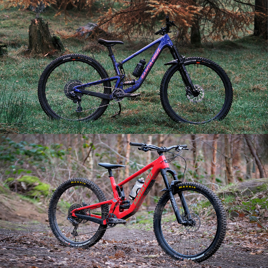 Tallboy vs 5010 Stif Mountain Bikes