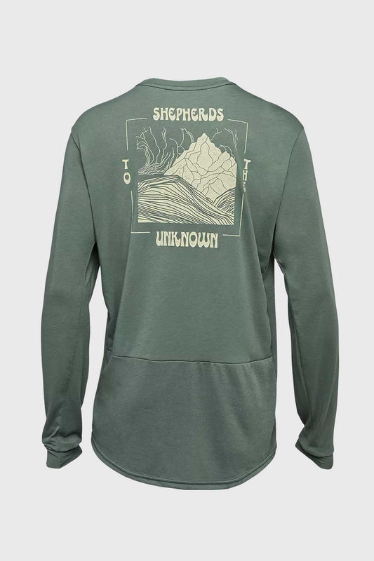 Ranger Shepherds Drirelease® Long Sleeve Jersey - Hunter Green