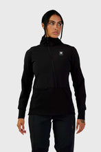 Load image into Gallery viewer, Fox Womens Defend Thermo Hoodie - Black