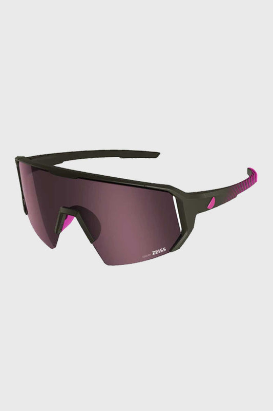 Melon Optics Alleycat Riding Glasses - Neon Flash Pink Ltd Edition w/ Violet Chrome Lens