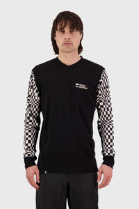 Mons Royale Redwood Enduro VLS Jersey - Checkers/Black