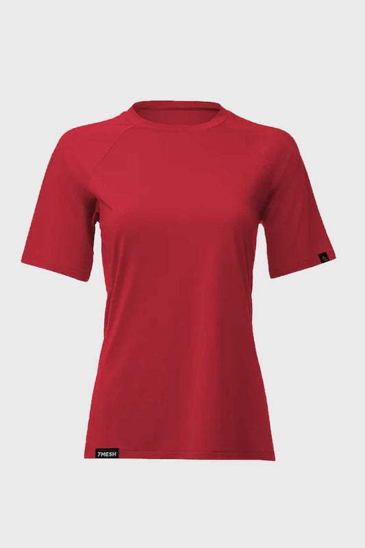 7Mesh Womens SS Sight Shirt - Cherry