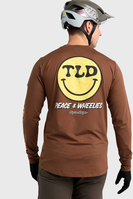 Troy Lee Designs Ruckus Ride LS Tee - Chocolate