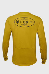 Fox Ranger Drirelease Long Sleeve Jersey - Mustard