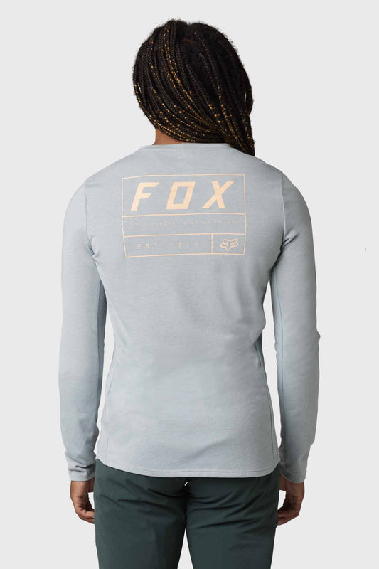 Fox Ranger Dri-Release Long Sleeve Womens Jersey - Gunmetal