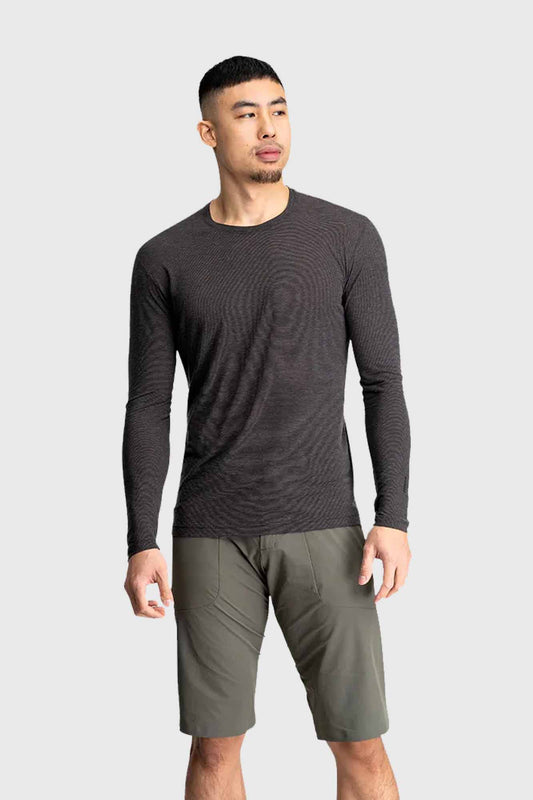 7Mesh Elevate T-Shirt LS - Black