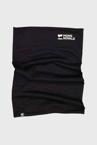 Mons Royale Double Up Neckwarmer - Black