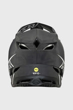 Load image into Gallery viewer, Troy Lee Designs D4 Carbon Helmet - Stealth Black/Silver