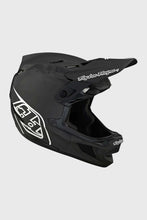 Load image into Gallery viewer, Troy Lee Designs D4 Carbon Helmet - Stealth Black/Silver